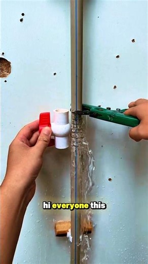 REPAIRING LEAKING PVC PIPE JOINTS