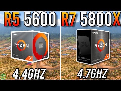 Ryzen 5 5600 vs Ryzen 7 5800X - Any Difference?