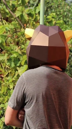 Lion Mask Papercraft: DIY Low Poly Costume (PDF Template) - Etsy Australia