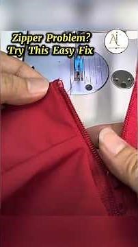 Fixing an Invisible Zipper
