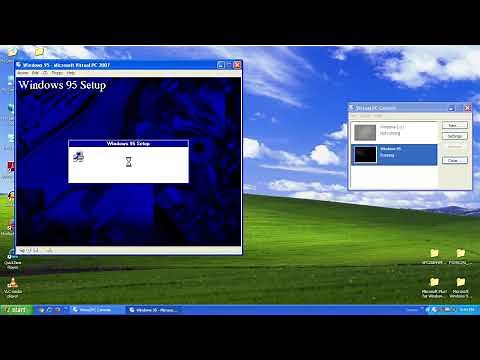 How To Install Windows 95 on Virtual PC 2007