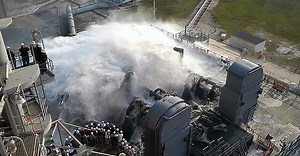 NASA's Incredible Sound Suppression System Prevents Rockets from Exploding