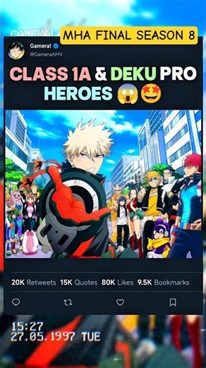 CLASS 1A & DEKU PRO HEROES 😱🤩 | #myheroacademia #edit #mha #amv #anime