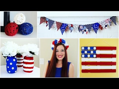 6 CHEAP & EASY 4TH OF JULY CRAFT IDEAS | PINTEREST INSPIRED