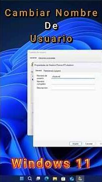 How to Change Your Username in Windows 11 Quickly and Easily # #windows11tutorials #tutorial