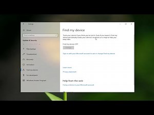 How To Turn Off Find My Device on Windows 10 [Guide]