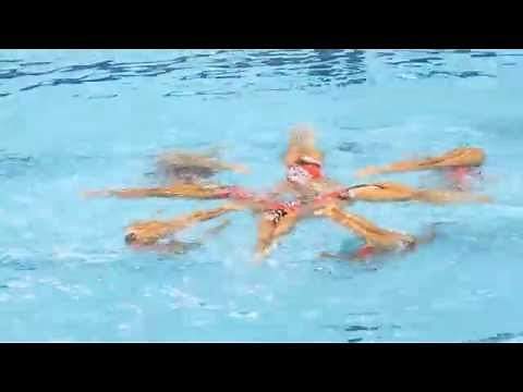 Synchronised Swimming (Team Free) Gold - Singapore