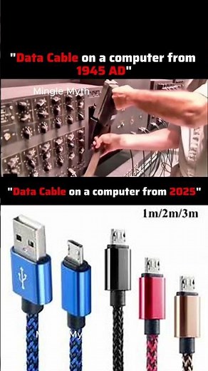 Data cables Evolution 🖥️