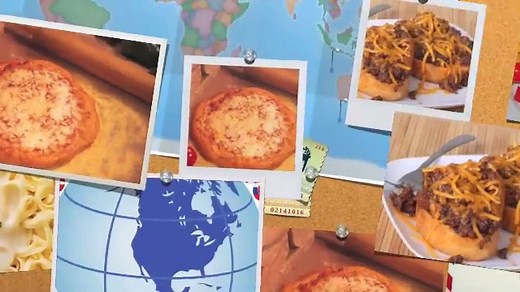 International gourmet recipes for our kids world cooking studies.