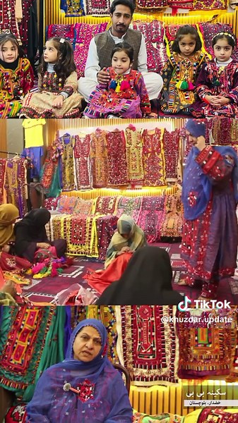 Bibi Sakina, a brave woman from Khuzdar, is providing employment to hundreds of women by embroidering Baloch cultural clothes on women's clothes. report Amir Bajoi Independent Urdu Khuzdar She herself is illiterate, but she has connected the skills and businesses of dozens of educated students and unemployed women from all over the world. Traditional Baloch clothes are made in various designs, on which local women work skillfully through hand embroidery and handicrafts. It takes a month to a yea