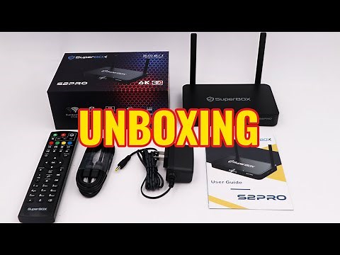 SuperBox S2 Pro Unboxing and Accessories