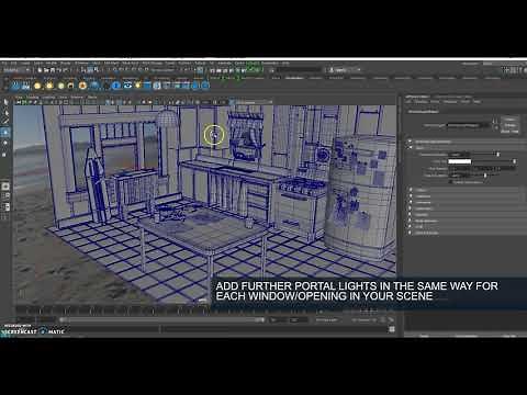 Introduction to RenderMan Lighting in Maya