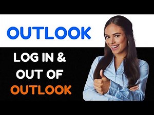 How to Log Out Outlook (How to Log in and Out of Outlook)