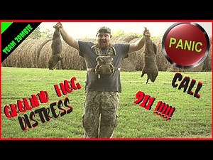 Groundhog control-farmer calls with an emergency