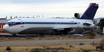 SCLA Victorville CA Airplane Boneyard