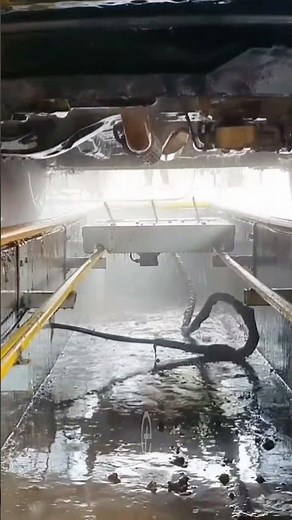 High-Speed & Intelligent Touchless Robotic Underbody Car Washer- Wash car underchassis in one minute