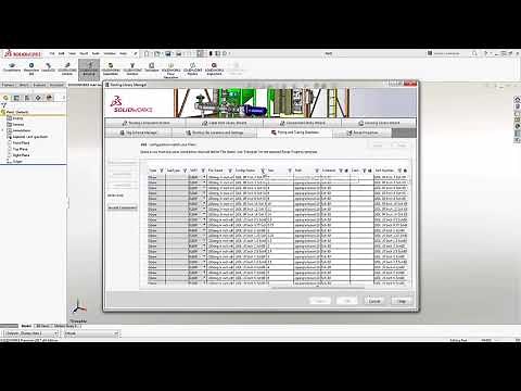 SOLIDWORKS - Create Route Specification Template