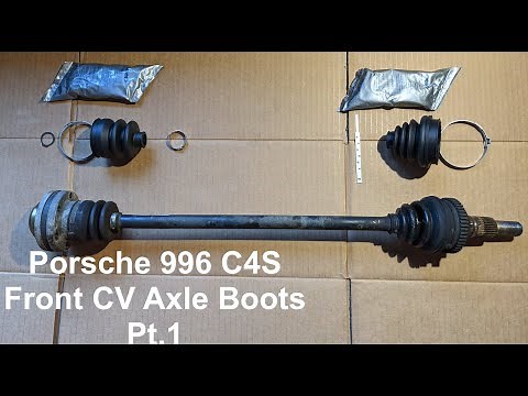 Porsche 996 CV Boots Removal