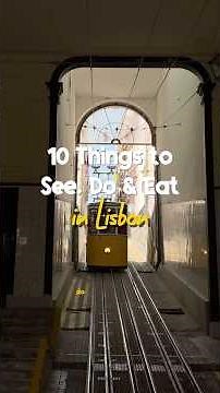 10 Things to SEE, DO & EAT in Lisbon! 🇵🇹✨ #lisbon #lisboa #lisbonfood #lisbontravel