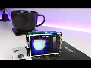 DIY thermal imager on MLX90640