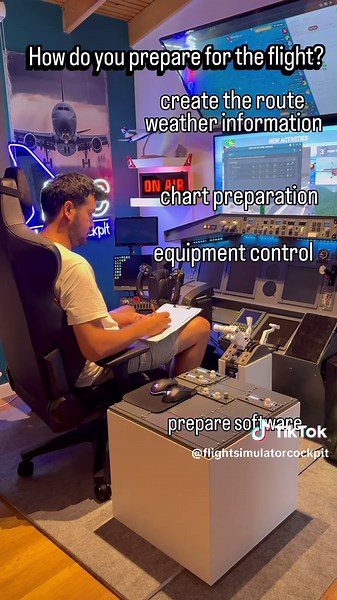 Pre-Flight Preparations for Flight Simulator 2020