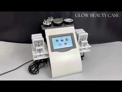 How to Use the 6 in 1 40K Cavitation Machine | At-Home & Professional Body Sculpting Tutorial