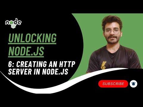 Creating an HTTP Server in Node.js (2025) | Unlocking Node.js #6