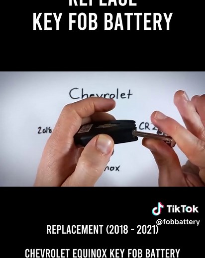 Chevrolet Equinox Key Fob Battery Replacement (2018 - 2021) #auto #howto #battery #keyfob #ChevyEquinox #DIYCarFix #CarMaintenance #FixItYourself #CarBatteryReplacement
