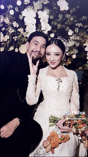 Aura bahagianya sampe sini mahhh😍🥰😘 #viral #amandazahra #wedding #foryou #fyp