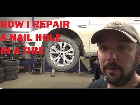 How I Patch A Tire