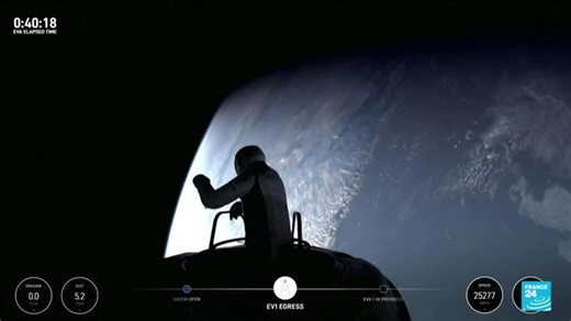 SpaceX makes history with first spacewalks by private citizens