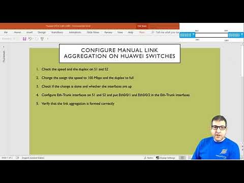 Learn how to configure Manual Link Aggregation on Huawei Switches