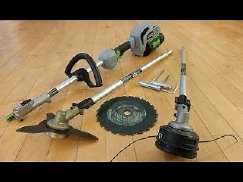 How to Attach Brush Cutter Blades to your EGO Trimmer