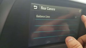 Chevy Backup Camera - Turn Guide Lines On / Off