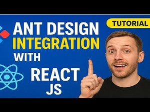 Ant Design UI Library Integration in ReactJS | Antd Components Tutorial for Beginners | Ant design