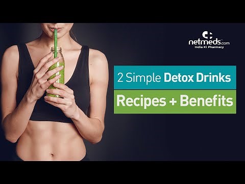 2 Simple & Easy Detox Drink Recipes