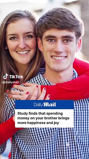 Buying a present for your brother could make you happier than treating yourself 🎁 Studies on 'prosocial spending' suggest people get a bigger mood boost from spending money on loved ones than on themselves. The effect is strongest when there's an emotional connection - and it doesn't matter how much you spend. Researchers say it's the act of giving, not the price tag, that delivers the biggest wellbeing benefits. 📸 Getty #present #family #viral