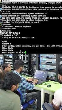 Student Live Lab Practice | Physical Device Configuration #networking #ccna #shots