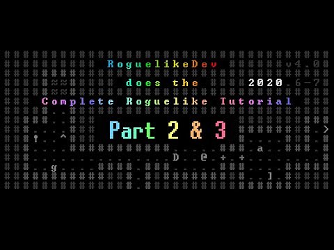 The Complete Roguelike Dev Tutorial Week 2 - Map Generation