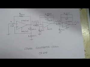 Function generator Using opamp using multisim software