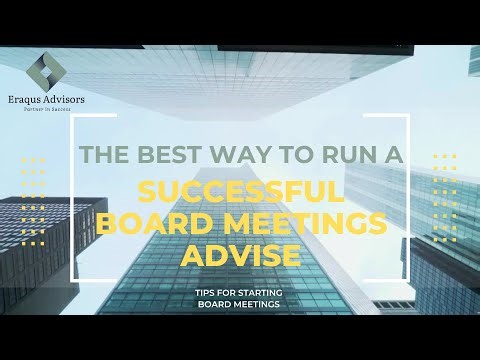 Effective Strategies for Conducting a Successful Board Meeting