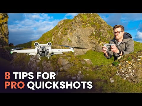 8 SIMPLE TIPS FOR PRO LEVEL QUICKSHOTS | DJI Mini 4 Pro & Mini 3 Beginners Guide