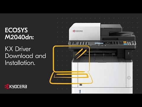 Kyocera M2040dn KX Driver Download and Installation