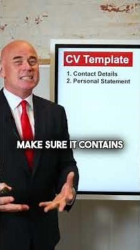 CV & RESUME TEMPLATE FOR ATS (Applicant Tracking System!) CV WRITING SKILLS! #cvwriting #cv