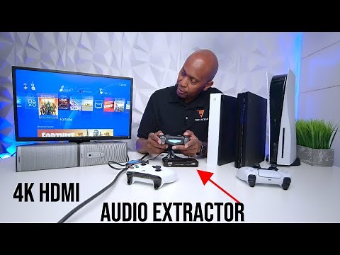 4k HDMI Audio Extractor With Optical and 3.5mm Outputs (HDA-912)