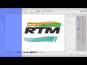A Simple Digitizing project with 3 tools and 2 stitch types