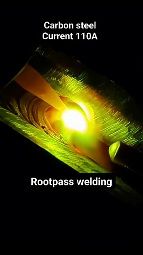 Root pass welding Tig process #tig #argon #root #pipe #carbon #welder #welding #gtaw #job #viral #oilgas | Isnin Arc Welding