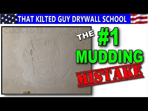 Drywall Mudding Tips for Beginners #1. From That Kilted Guy Drywall School