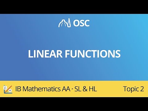 Linear functions [IB Maths AA SL/HL] ERROR - Final answer should be y = x/4 + 1/2