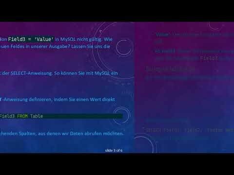 Wie man neue Felder in MySQL SELECT-Abfragen generiert